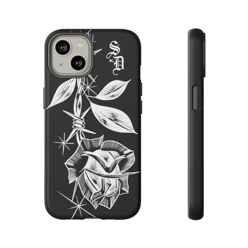 Rosé Muse ロゼミューズ iPhone13 case black quilting iPhone case with lip case – BUNNY APARTMENT